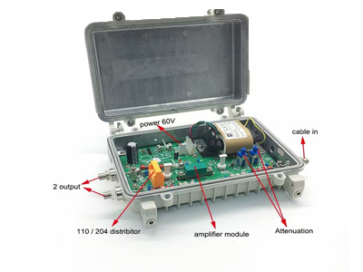 宇星有線電視單向放大器